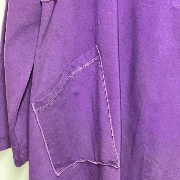 NWT Habitat 28913 One-Button Shawl Jacket Plum Sz XXL/XXL Host pick - Picture 8 of 9